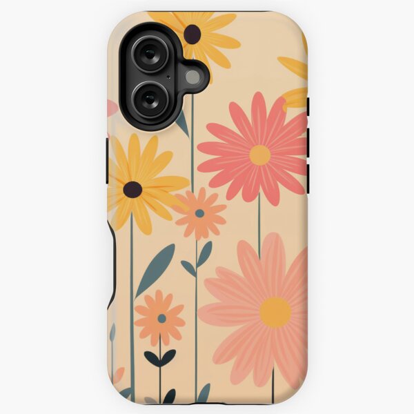 Item preview,  Wild Sun flower Flower Pattern Pastel Minimalistic Pattern designed and sold by Wiseass.