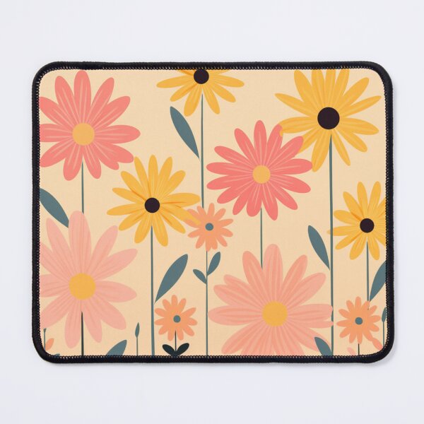 Item preview,  Wild Sun flower Flower Pattern Pastel Minimalistic Pattern designed and sold by Wiseass.