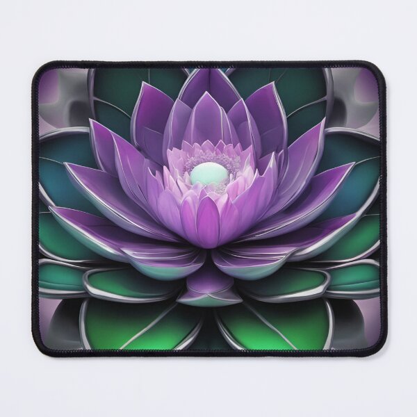 Artikelvorschau, Der lila Lotus gedruckt entworfen und verkauft von DMT Official Merch.