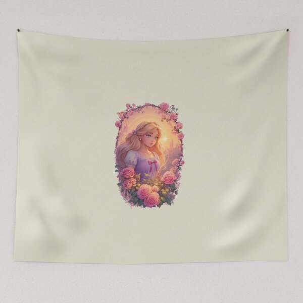 Item preview, A Rapunzel Illustration designed and sold by Selenes Designs.