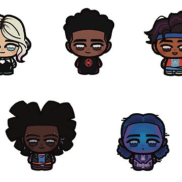 Artwork thumbnail, gummy-verse [miles and crew set] by marshdotcom