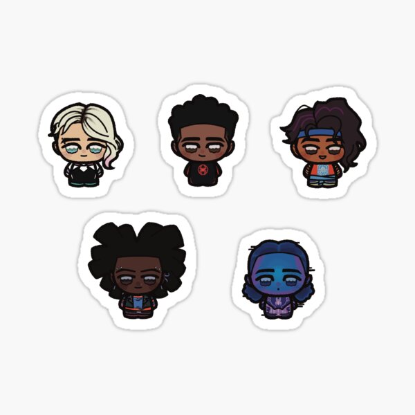 gummy-verse [miles and crew set] Sticker