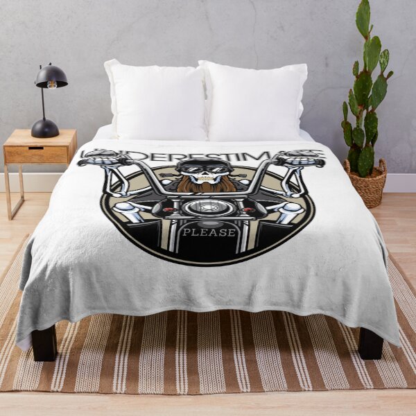 Item preview, Underestimate Old Bikers, Please on White designed and sold by RnssncCo.
