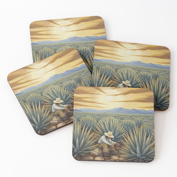 Item preview, Agave Grower Checks his Crops designed and sold by YoPedro.