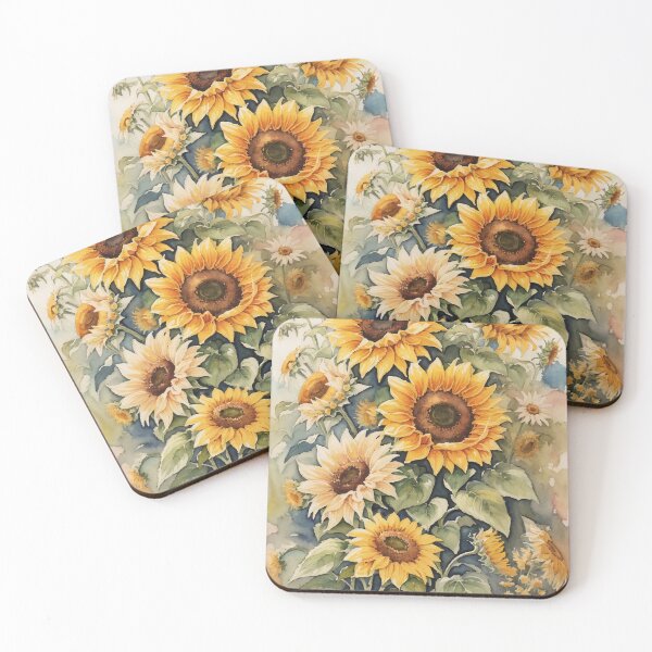 Item preview, Yellow Sunflower designed and sold by CatCoconut-Art.