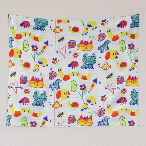 Item preview, Doodle Page designed and sold by Meowmallow.