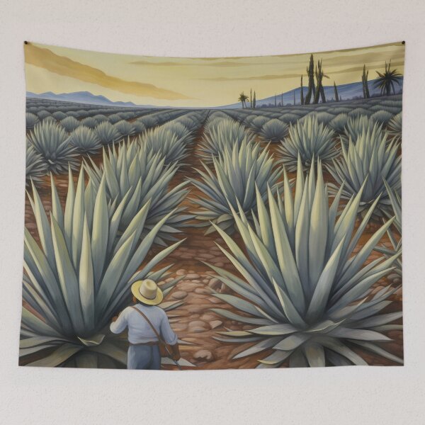 Item preview, Agave Harvest Begins at Sunrise designed and sold by YoPedro.