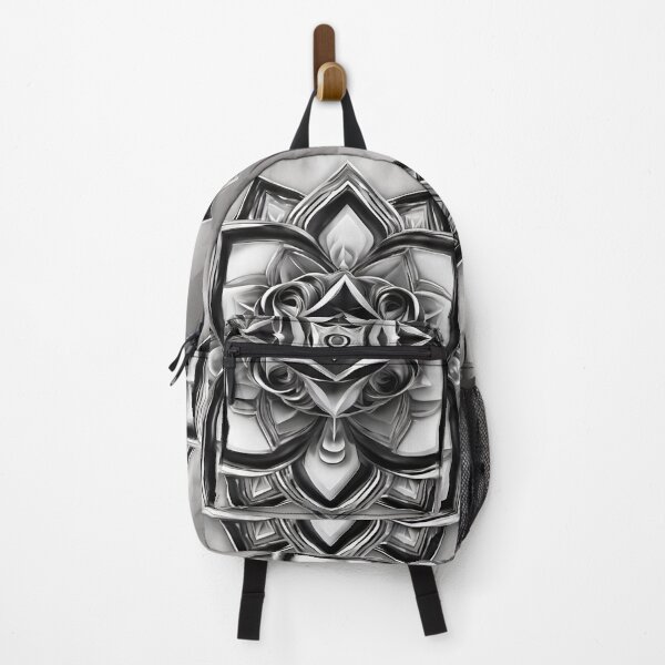 Artikelvorschau, Graustufen-Diamant-Lotus-Druck entworfen und verkauft von DMT Official Merch.
