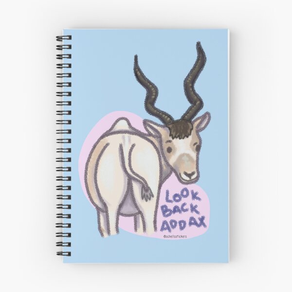 Item preview, Look Back Addax designed and sold by schellsstickers.
