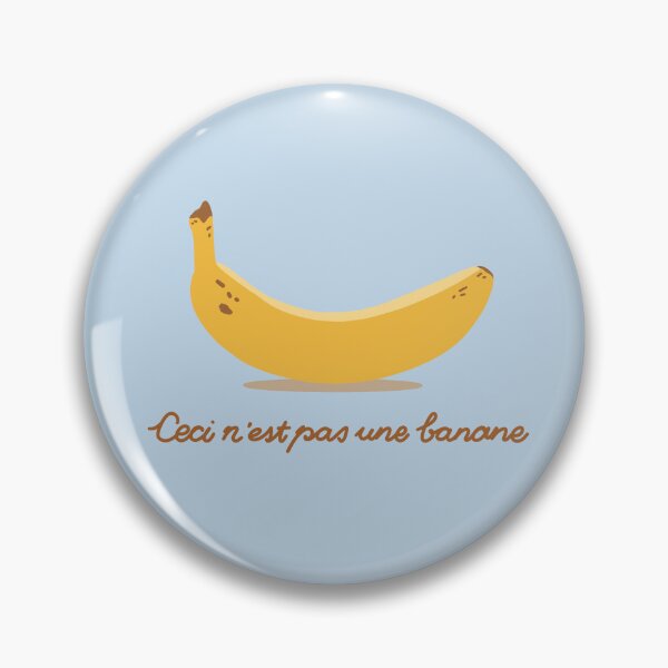 Item preview, Ceci nest pas une banane designed and sold by Chigurena.