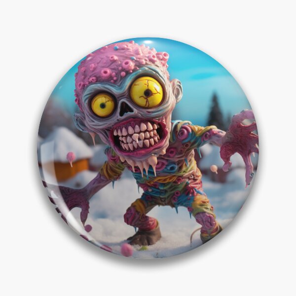 Item preview, Gum Head Zombie from Candy Land designed and sold by CosmicBlesedEye.