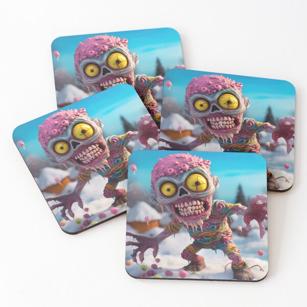 Item preview, Gum Head Zombie from Candy Land designed and sold by CosmicBlesedEye.