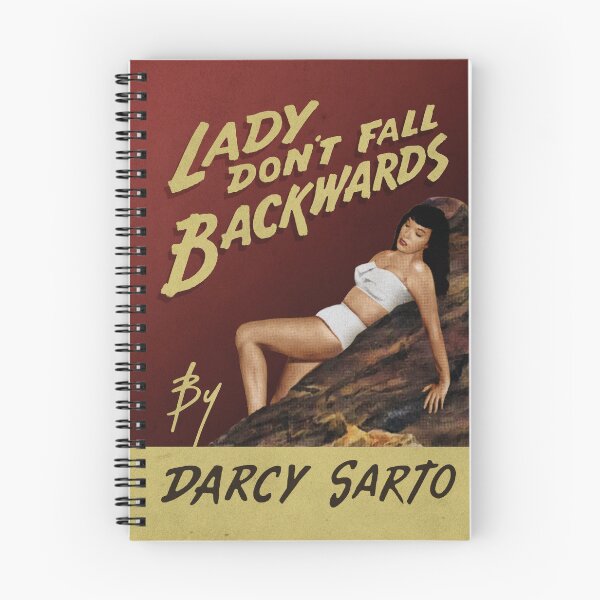 Item preview, LADY DON'T FALL BACKWARDS (Hancock) designed and sold by ClaytonHickman.