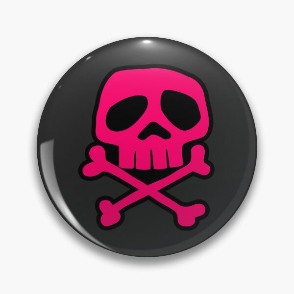Item preview, Old School Punk Rock Skull (pink) designed and sold by muskitt.