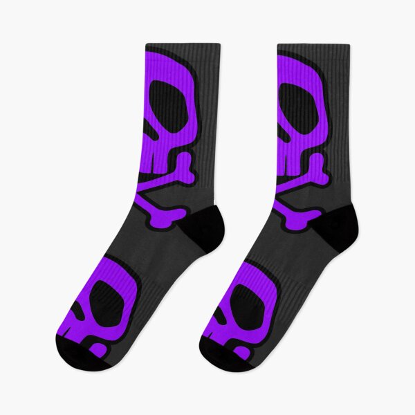 Item preview, Old School Punk Rock Skull (purple) designed and sold by muskitt.