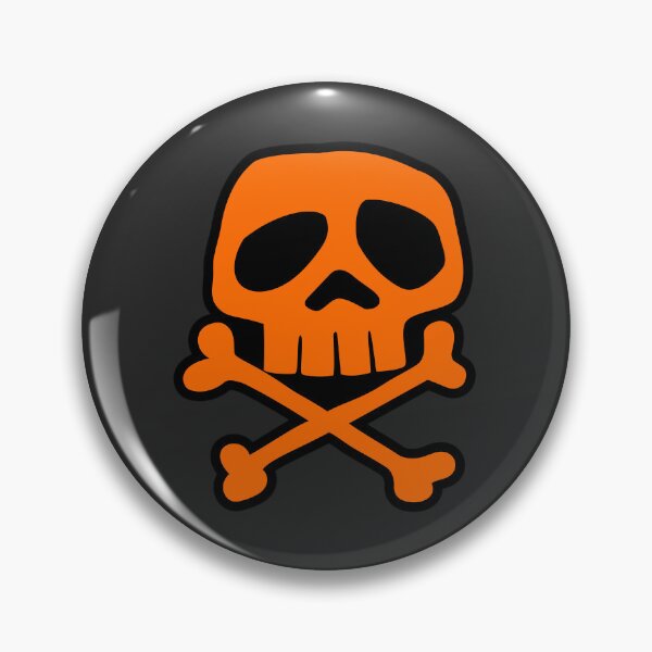 Item preview, Old School Punk Rock Skull (orange) designed and sold by muskitt.