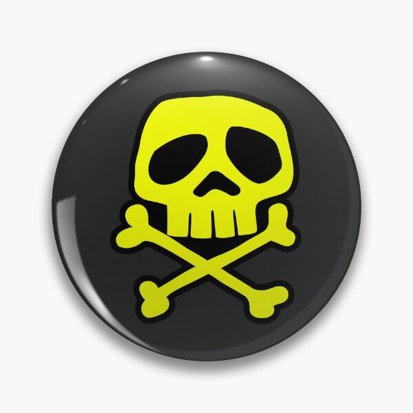 Item preview, Old School Punk Rock Skull (yellow) designed and sold by muskitt.