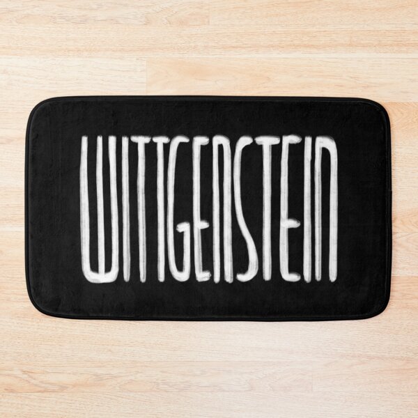 Item preview, Philosophy Wittgenstein, Philosopher Ludwig Wittgenstein designed and sold by badlydrawnbabe.