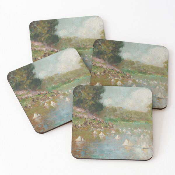 Item preview, Children’s Regatta at Bronxville Lake (1924) - Mary Fairchild Low designed and sold by SALON DES ARTS.