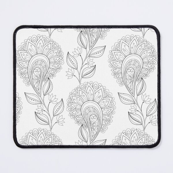 Item preview, Non-colored Abstract Flowers designed and sold by lissantee.