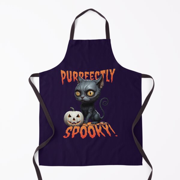 Item preview, Purrfectly Spooky! Halloween Cute Black Cat designed and sold by RuyaFab.