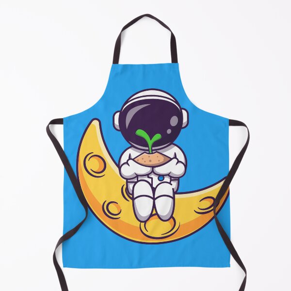 Item preview, Astronaut's Lunar Oasis: Cartoon Vector Icon designed and sold by hjian8219.
