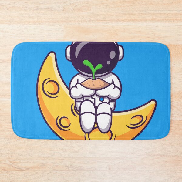 Item preview, Astronaut's Lunar Oasis: Cartoon Vector Icon designed and sold by hjian8219.