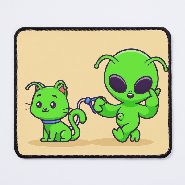 Item preview, Alien's Best Friend: Cartoon Vector Icon designed and sold by hjian8219.