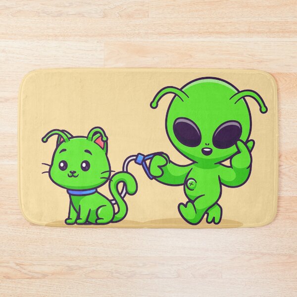 Item preview, Alien's Best Friend: Cartoon Vector Icon designed and sold by hjian8219.