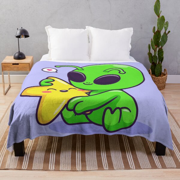 Item preview, Alien's Celestial Embrace: Cartoon Vector Icon designed and sold by hjian8219.
