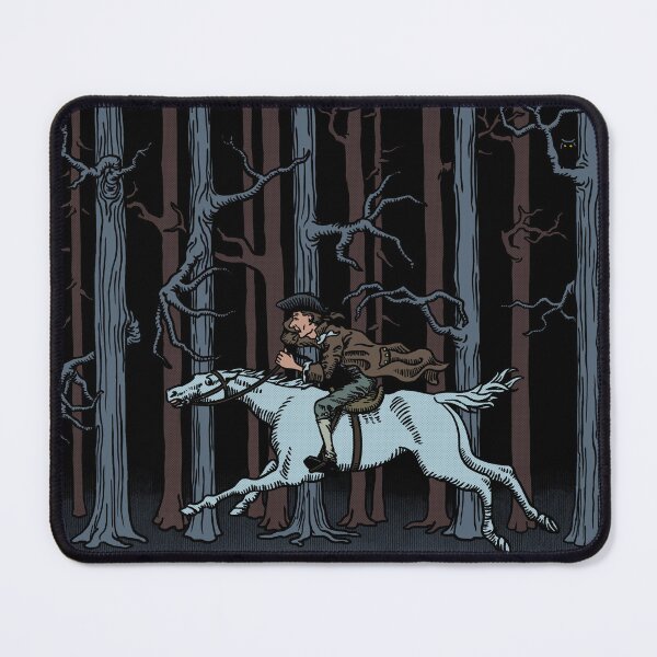 Item preview, Ichabod Crane Riding Gunpowder designed and sold by Nicknickart.