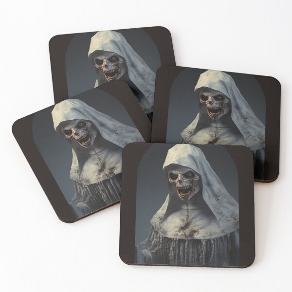 Item preview, Zombie Nun Scary Horror Halloween designed and sold by BeansHotTees.
