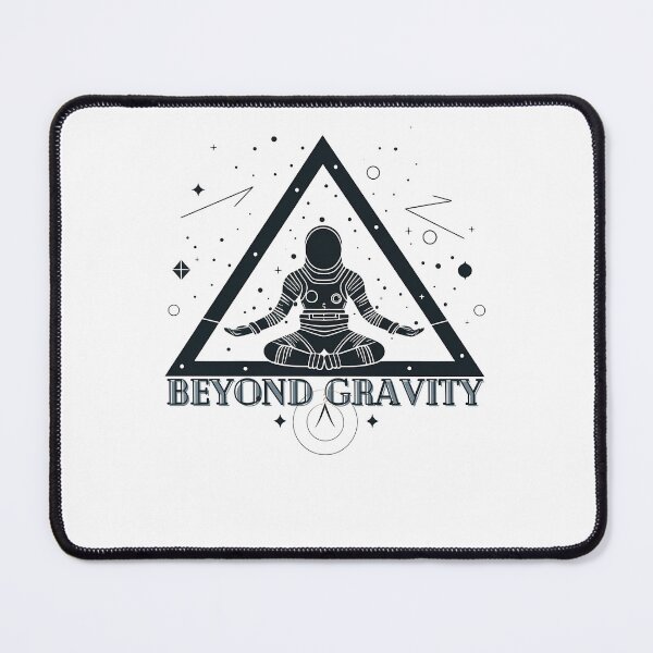 Item preview, Premium black and white Space Yoga Beyond Gravity Zen Design Graphic designed and sold by 138Technology.