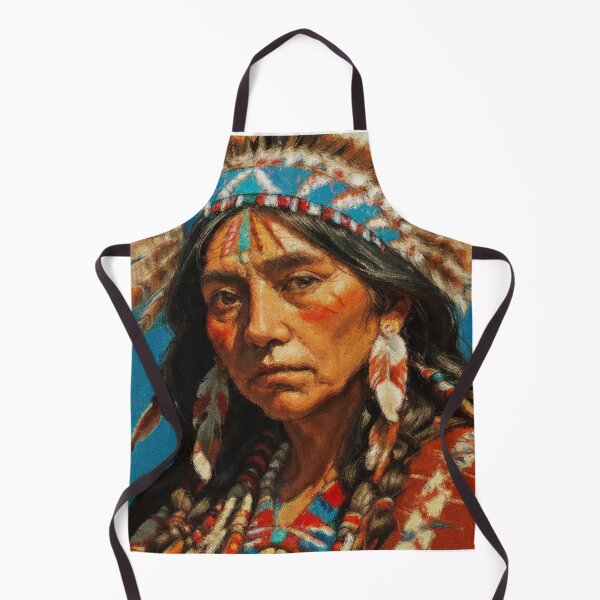 Item preview, Proud Native American Indigenous Woman designed and sold by AUTHENTIC AMERICANA ARTS.