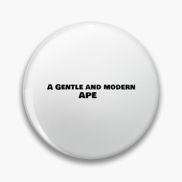 Item preview, A Gentle and Modern Ape designed and sold by CandiHinojosa.
