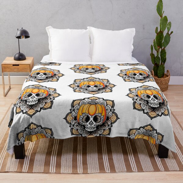 Item preview, day of the dead mandala designed and sold by D-dreams.