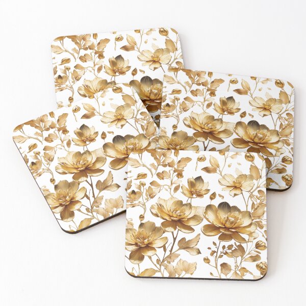 Item preview, Gold Flower 14 designed and sold by ThanaDesign.