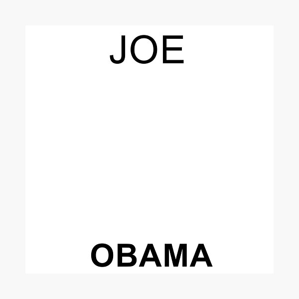 Joe Mama Face Photographic Print for Sale by PeaceWorkDesign