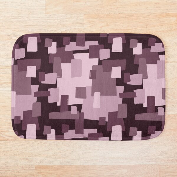 Item preview, Purple blocks pattern with dark background designed and sold by AnaTZ.