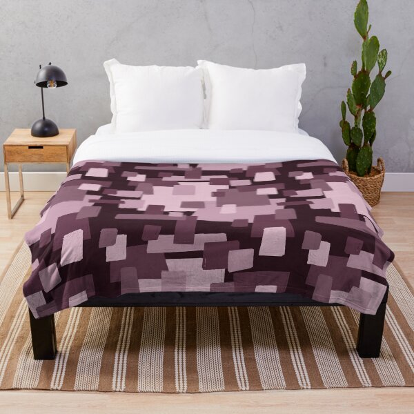 Aperçu de l'œuvre Modèle de blocs violets avec fond sombre créée et vendue par AnaTZ.