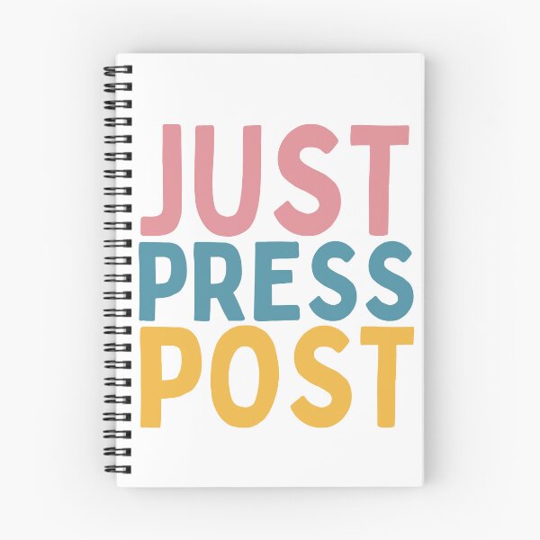 Item preview, Just Press Post designed and sold by Socialtraction.