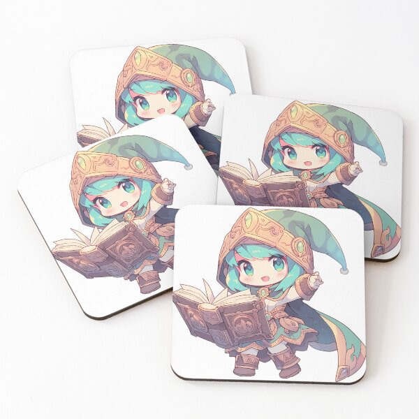 Item preview, Mage with Spellbook Chibi Character designed and sold by RaineDDesigns.