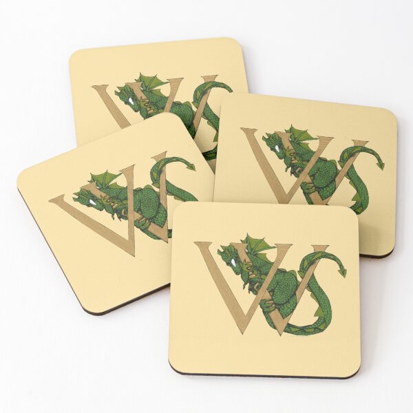 Item preview, Green Dragon Letter W 2023 designed and sold by Donnahuntriss.