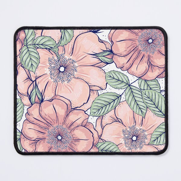 Item preview, Pink and Green Floral Print: Mixed Print Magic designed and sold by Rebecca Turk.