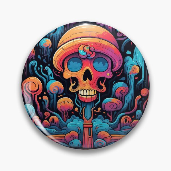 Item preview, Psychedelic Lamp Ghost: Illuminating Haunts designed and sold by PsyCloth.