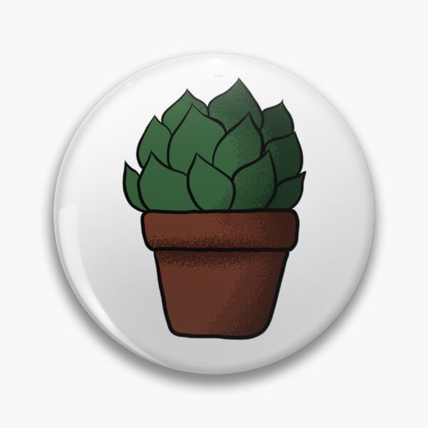 Item preview, Simple Succulent Digital Stipple Shading designed and sold by SadPurpleSquare.