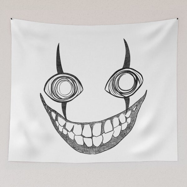 Item preview, Creepy Face designed and sold by rainbowcatnip.