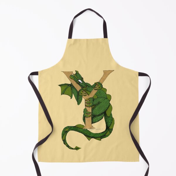 Item preview, Green Dragon Letter Y 2023 designed and sold by Donnahuntriss.