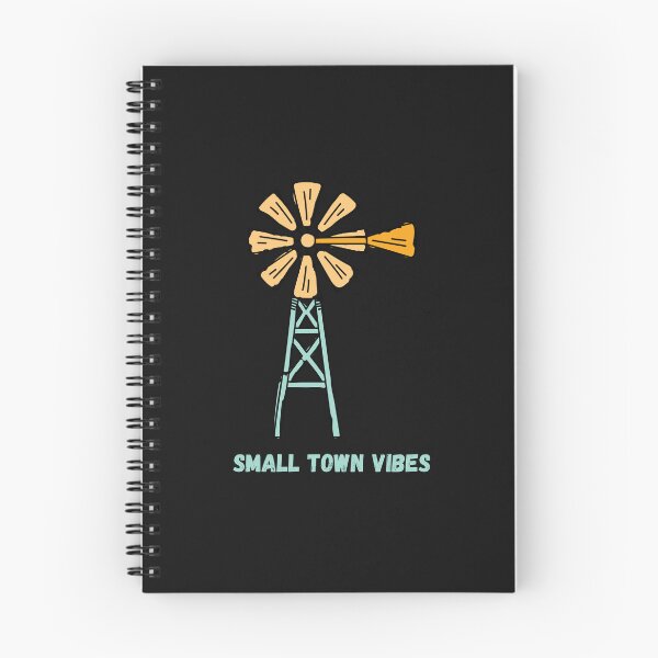 Item preview, Small Town Vibes designed and sold by GoldenPearPress.