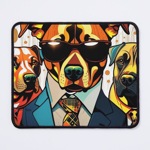 Item preview, Dogs Wearing Suits Ties & Glasses designed and sold by KriticalDesigns.